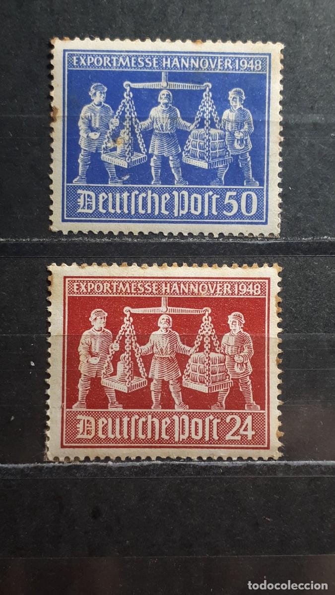 Sellos: ALEMANIA. Ocupaci&oacute;n francesa. A&Ntilde;O 1948. *. YVERT 57/8