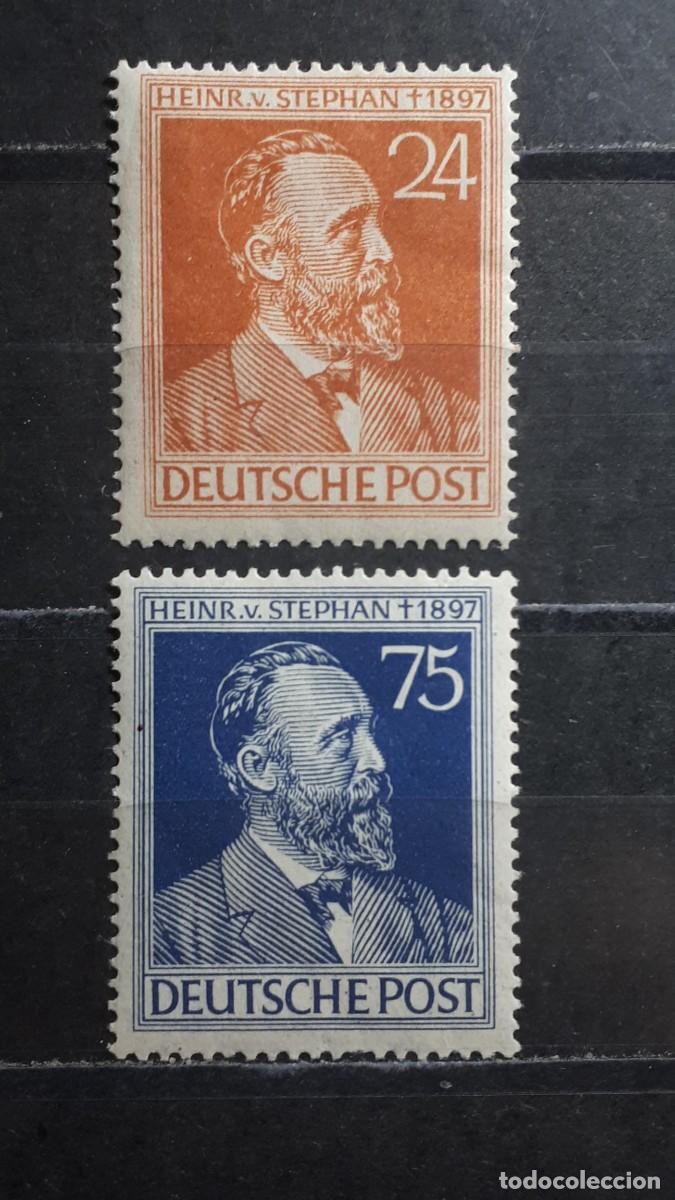 Sellos: ALEMANIA. OCUP. Interaliada. A&Ntilde;O 1947. */**. YVERT 53/4.