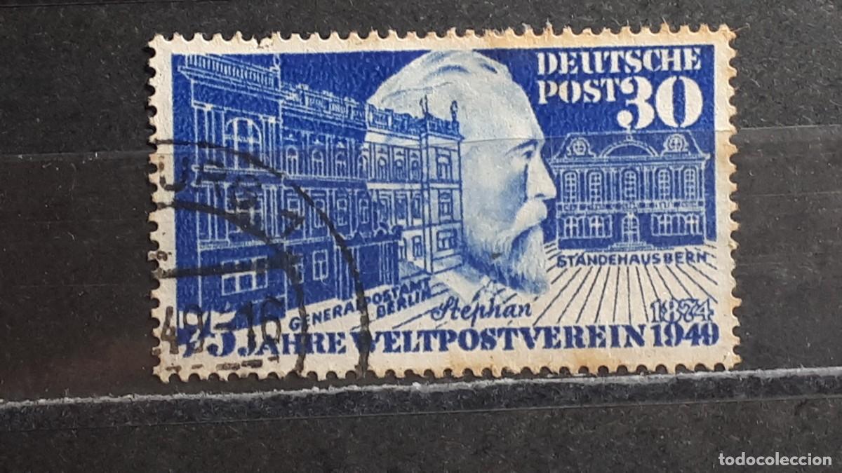 Sellos: ALEMANIA. BIZONA. A&Ntilde;O 1949. &deg;. YVERT 82