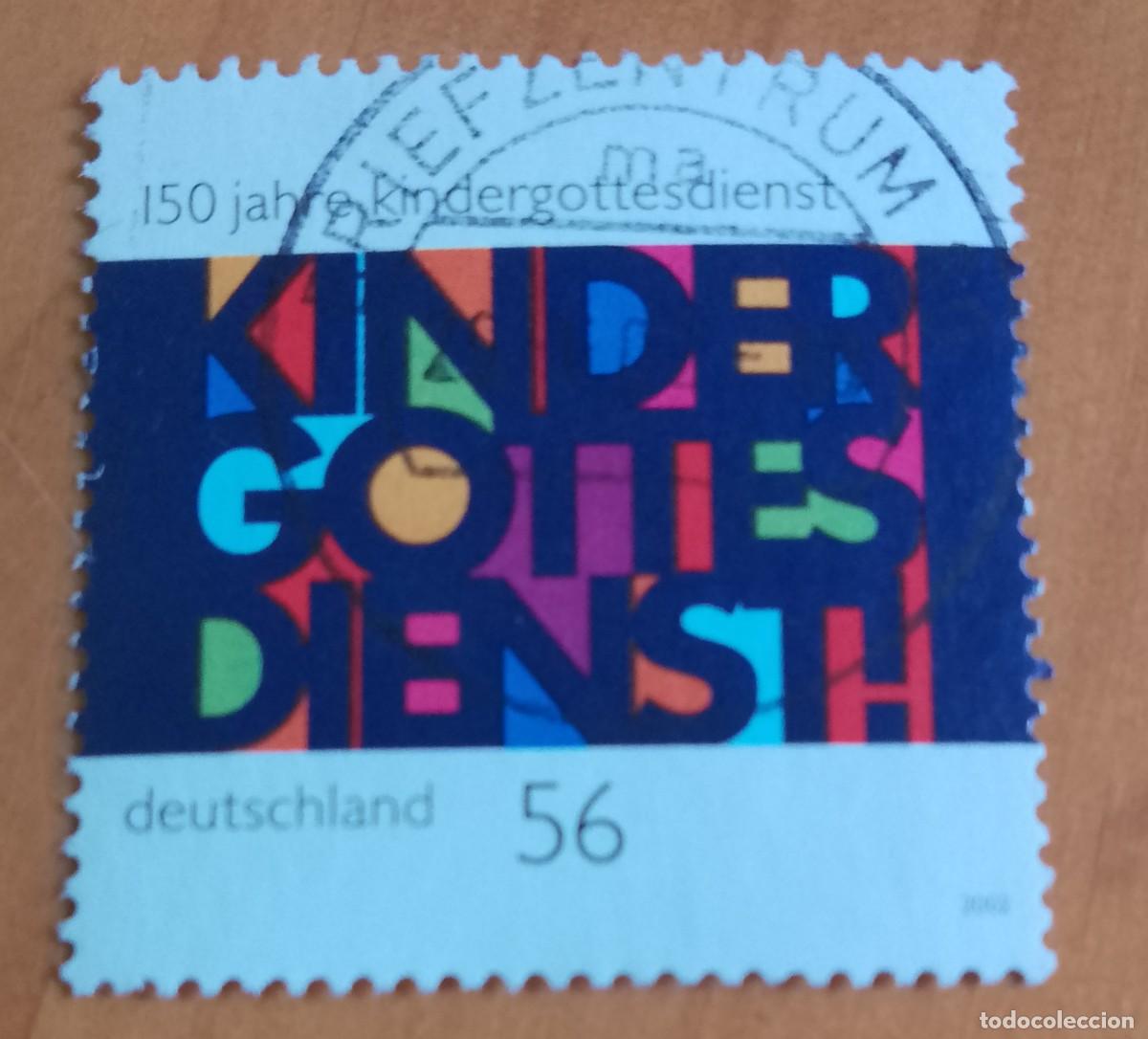 Sellos: ALEMANIA - V/F 56 - A&Ntilde;O 2002 - 150 A&Ntilde;OS DE SERVICIO A LA INFANCIA.