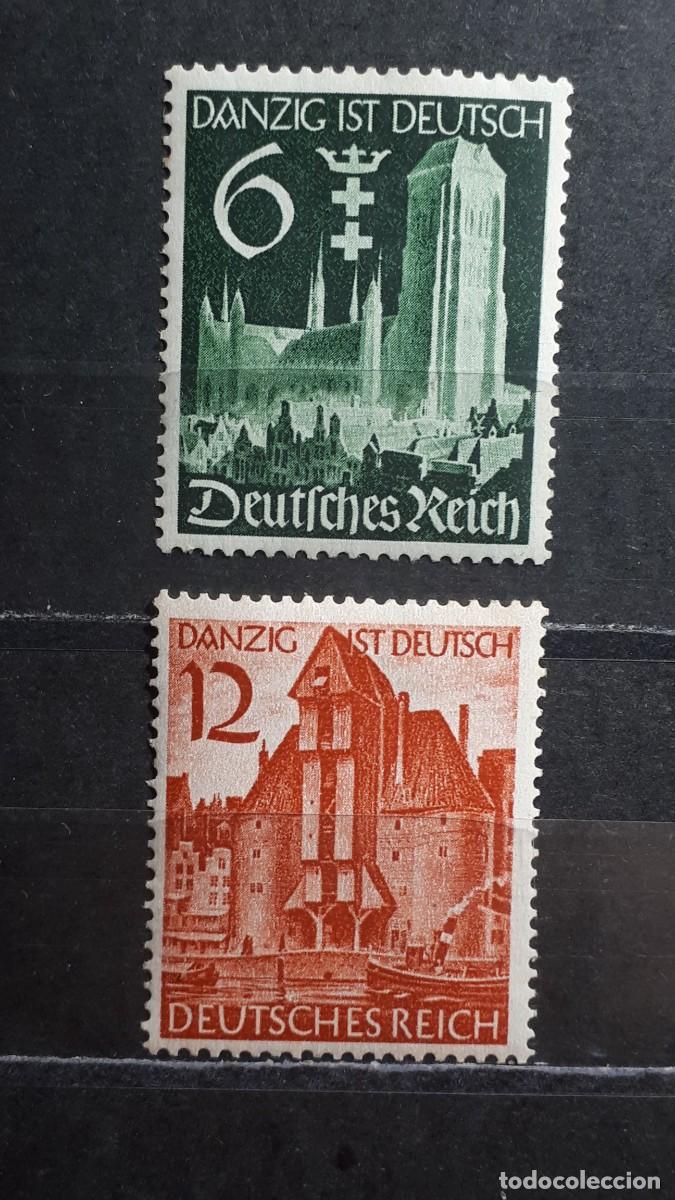 Sellos: ALEMANIA REICH. A&Ntilde;O 1939. *. YVERT 653/4