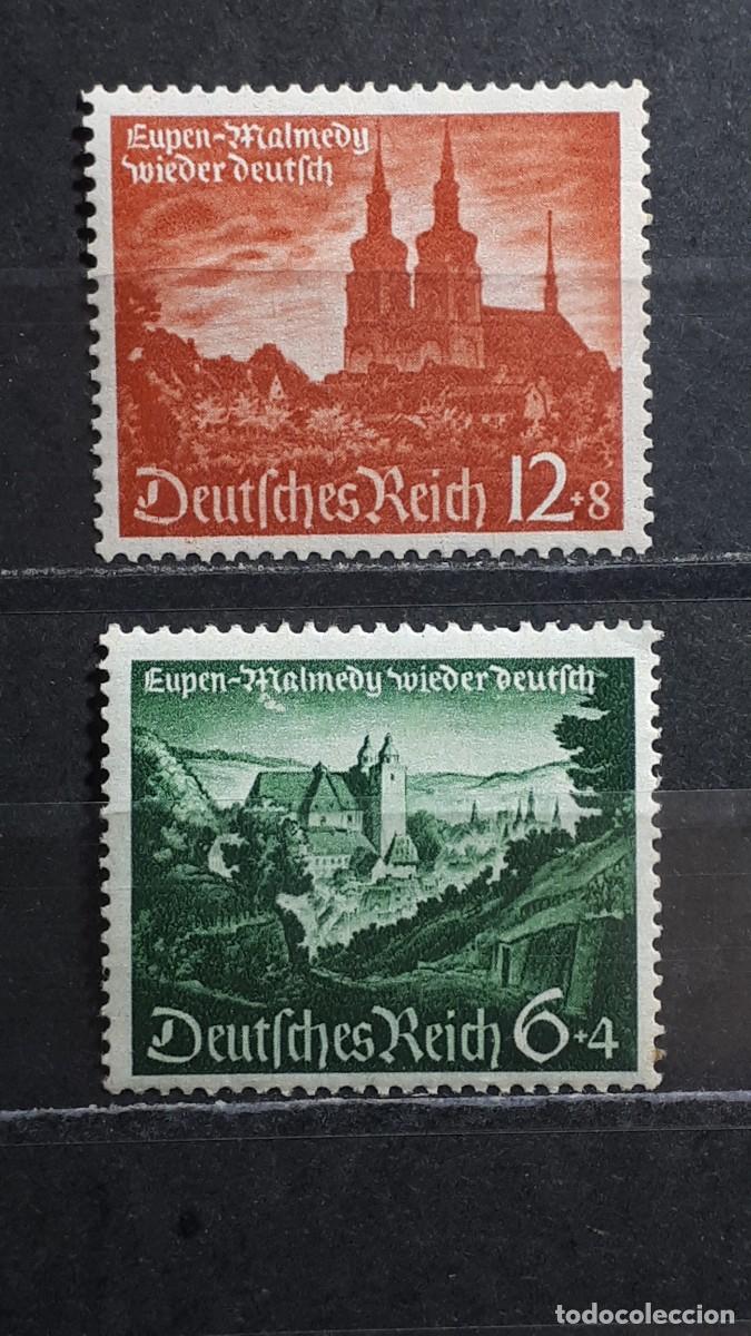 Sellos: ALEMANIA REICH. A&Ntilde;O 1940. **. YVERT 673/4