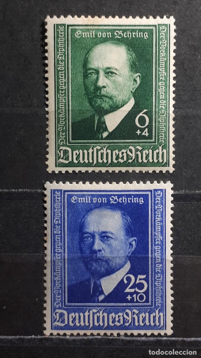 Sellos: ALEMANIA REICH. A&Ntilde;O 1940. *. YVERT 684/5