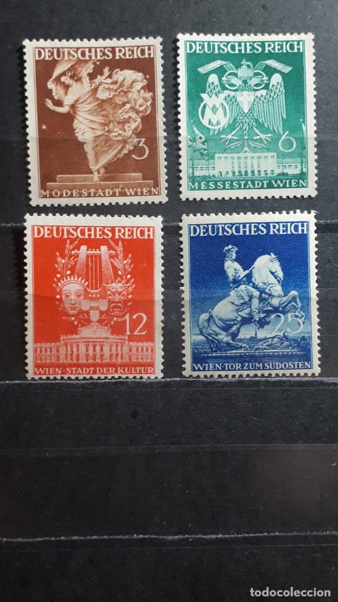 Sellos: ALEMANIA REICH. A&Ntilde;O 1940. */(*). YVERT 692/5