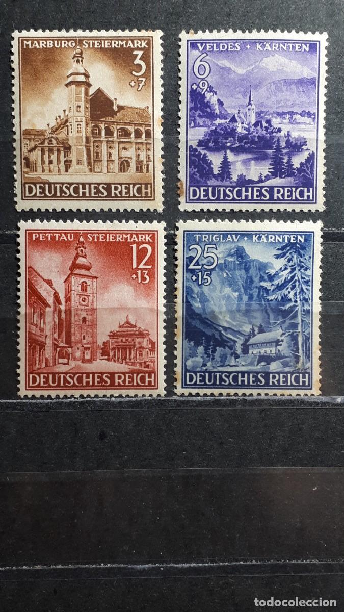 Sellos: ALEMANIA REICH. A&Ntilde;O 1941. *. YVERT 730/3