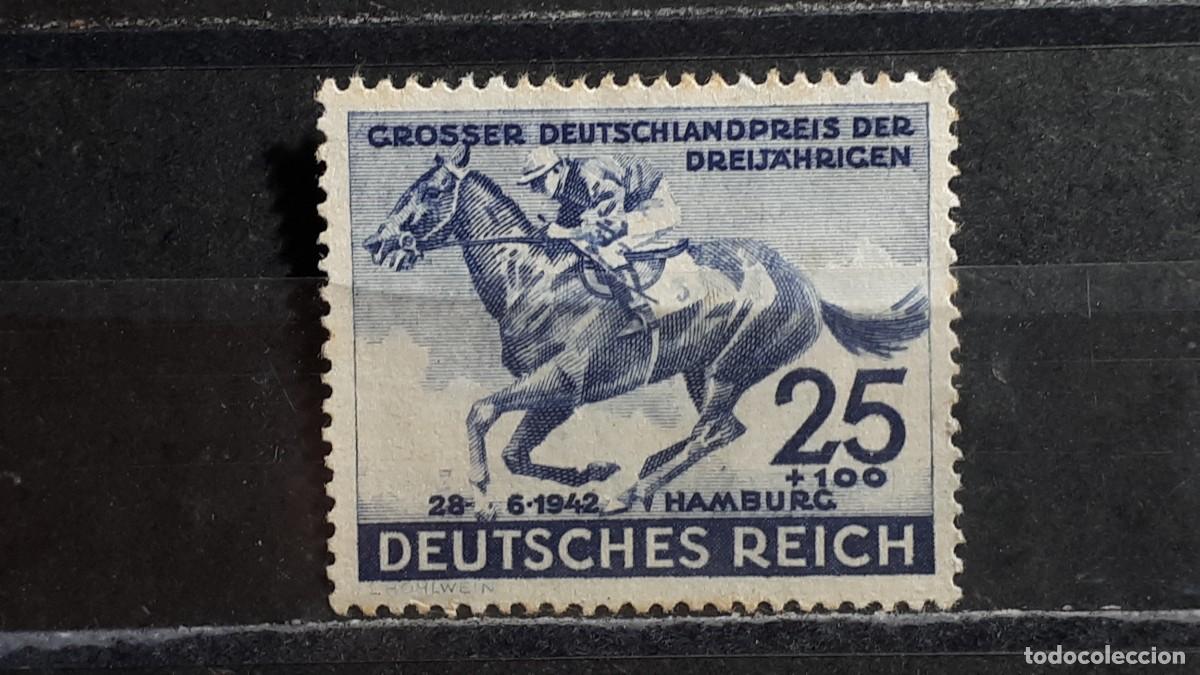 Sellos: ALEMANIA REICH. A&Ntilde;O 1942. (*). YVERT 738