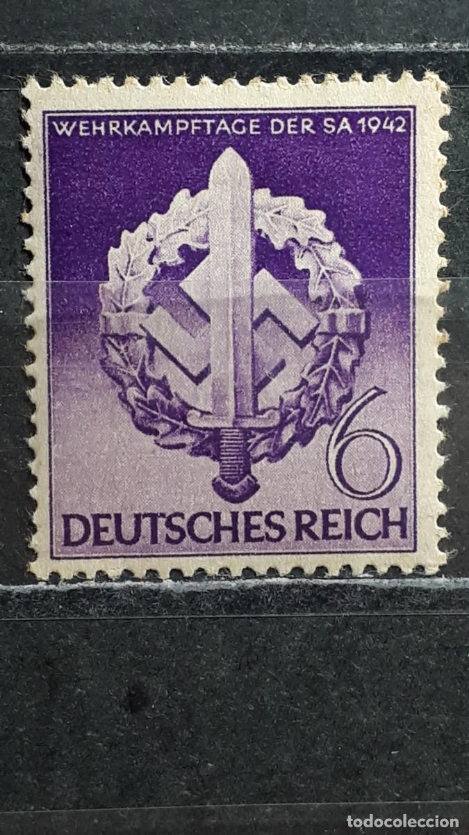 Sellos: ALEMANIA REICH. A&Ntilde;O 1942. *. YVERT 742