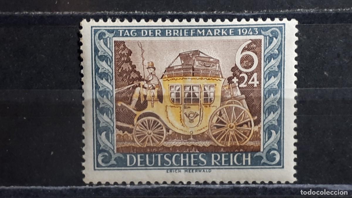 Sellos: ALEMANIA REICH. A&Ntilde;O 1943. *. YVERT 747