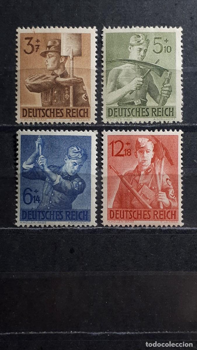Sellos: ALEMANIA REICH. A&Ntilde;O 1943. *. YVERT 769/72