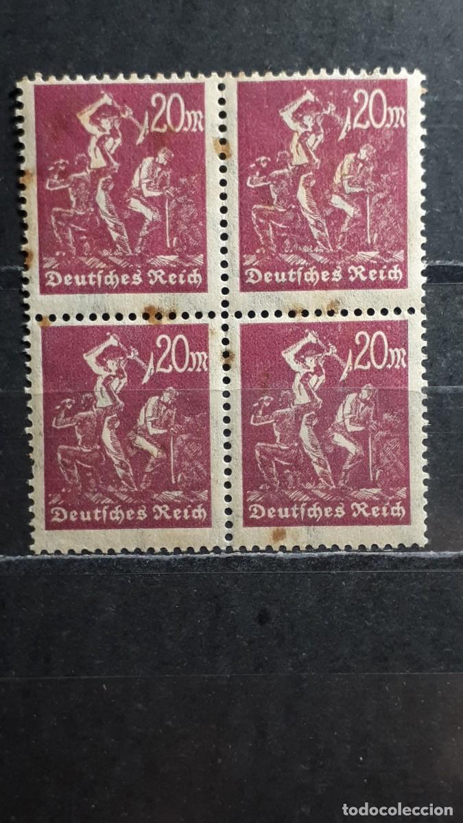 Sellos: ALEMANIA IMPERIO. A&Ntilde;O 1923. *. YVERT 240