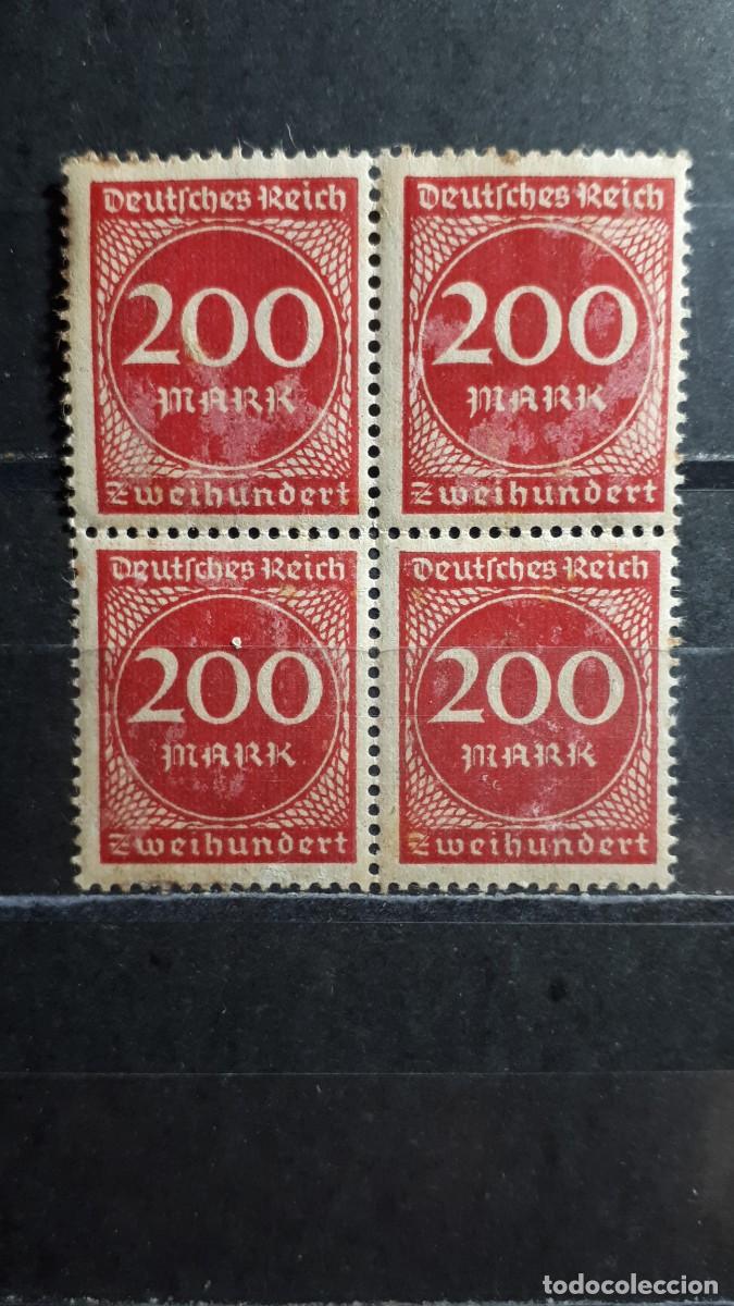 Sellos: ALEMANIA IMPERIO. A&Ntilde;O 1923. *. YVERT 244