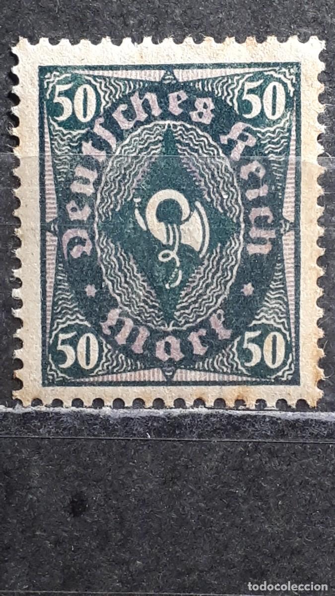 Sellos: ALEMANIA IMPERIO. A&Ntilde;O 1922. *. YVERT 203