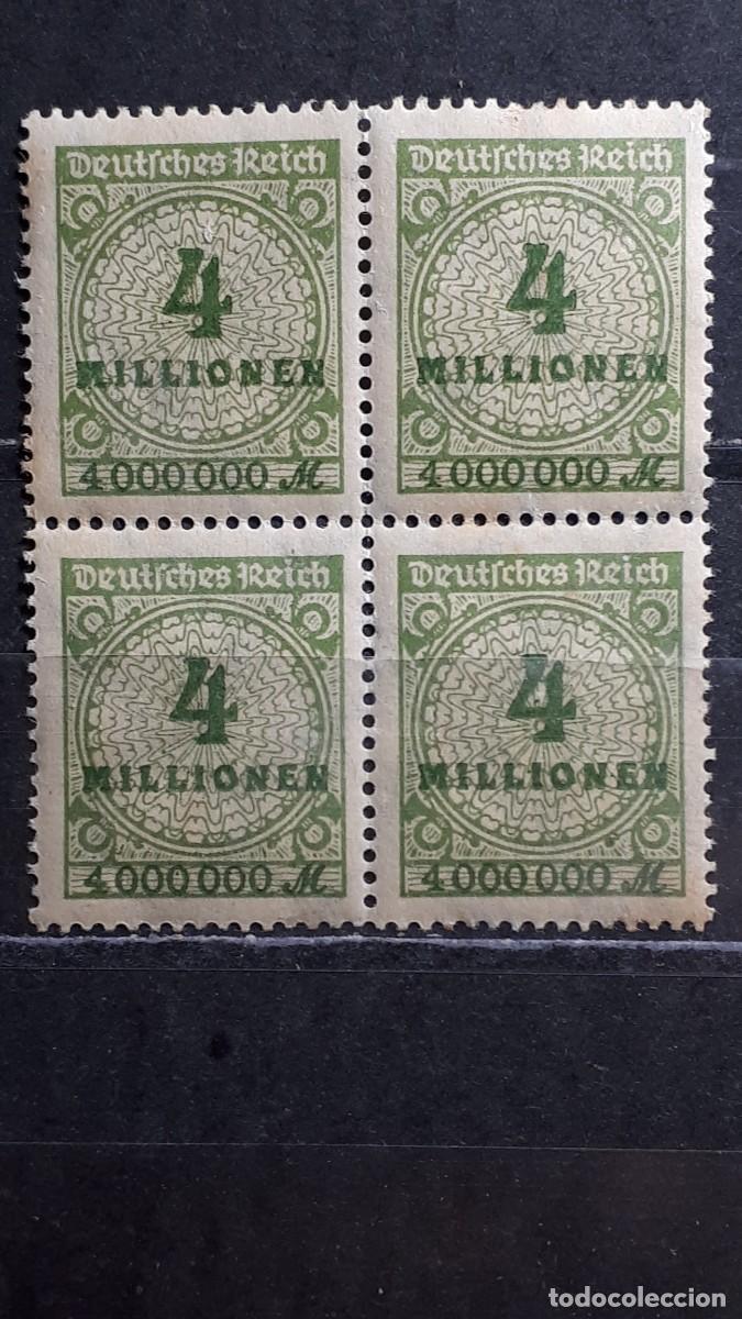 Sellos: ALEMANIA IMPERIO. A&Ntilde;O 1923. *. YVERT 297