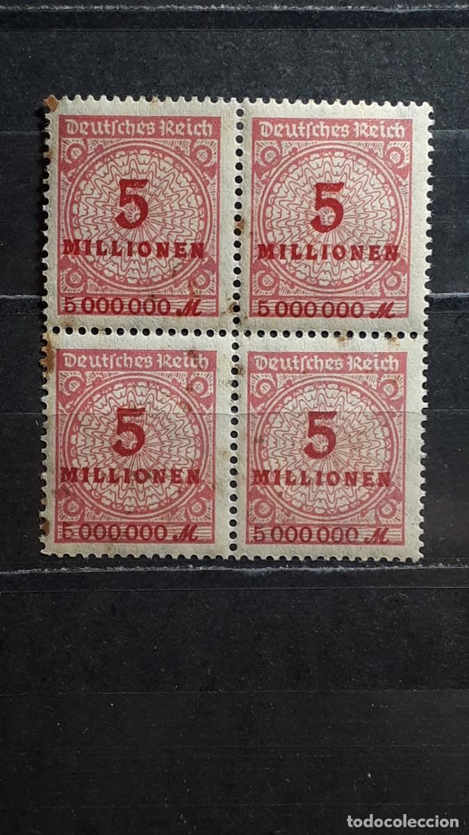 Sellos: ALEMANIA IMPERIO. A&Ntilde;O 1923. *. YVERT 298