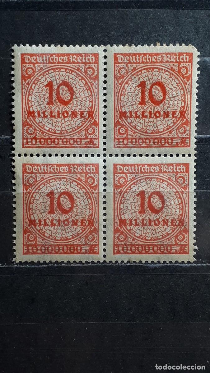 Sellos: ALEMANIA IMPERIO. A&Ntilde;O 1923. (*). YVERT 299