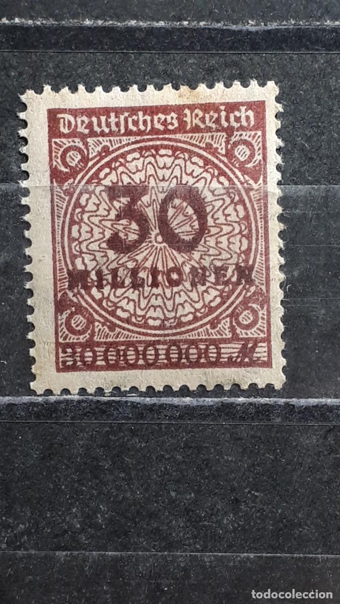 Sellos: ALEMANIA IMPERIO. A&Ntilde;O 1923. *. YVERT 301
