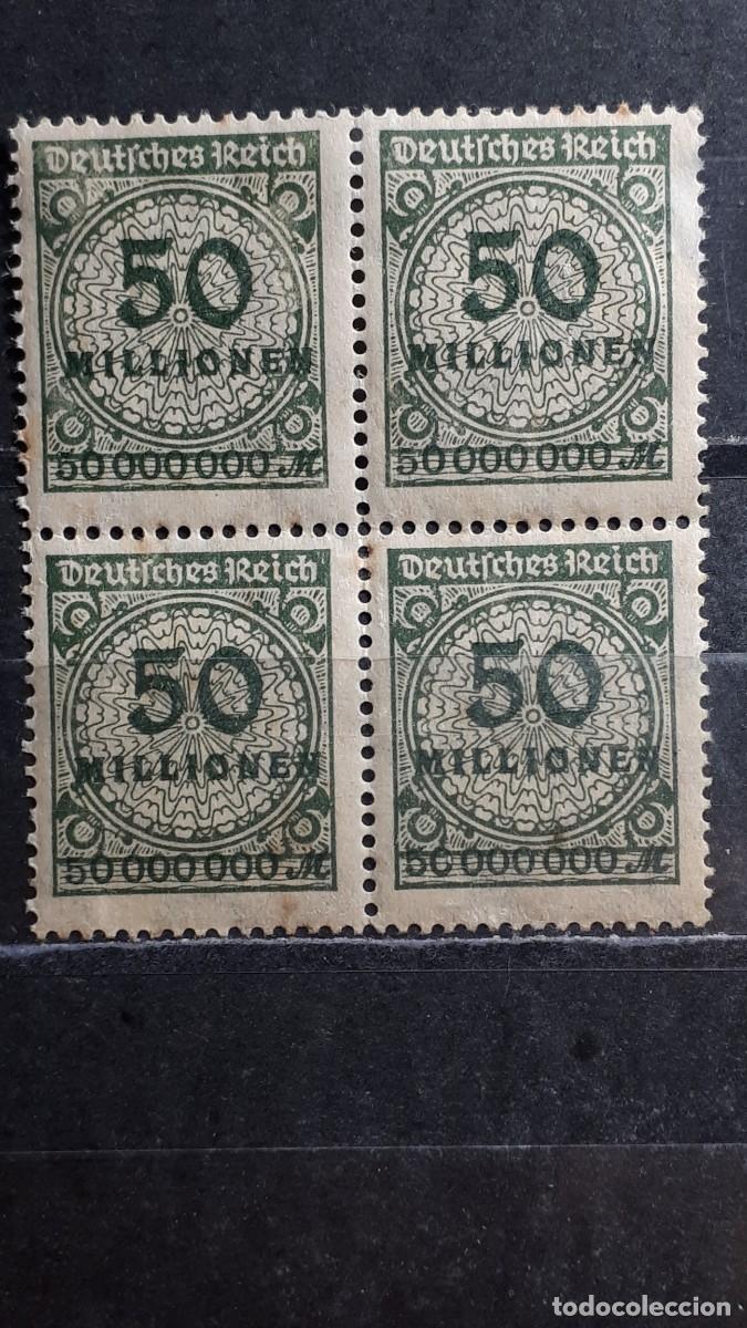 Sellos: ALEMANIA IMPERIO. A&Ntilde;O 1923. *. YVERT 302
