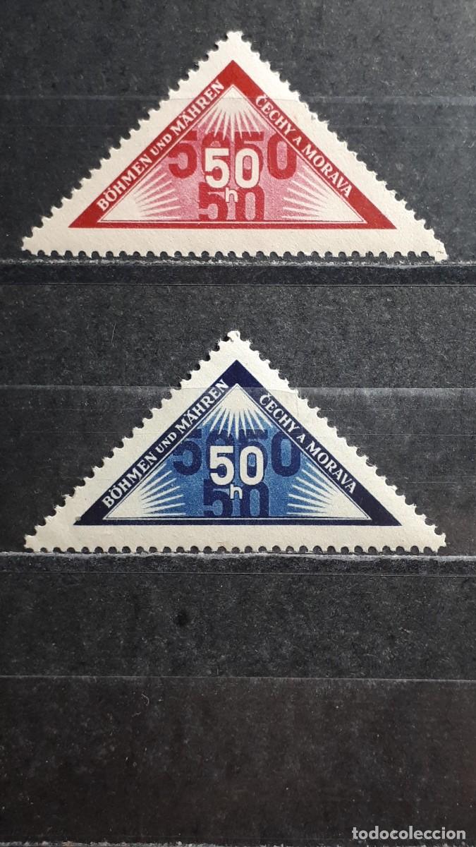 Sellos: ALEMANIA. BOHEMIA Y MORAVIA. A&Ntilde;O 1940. *. YVERT 38/A