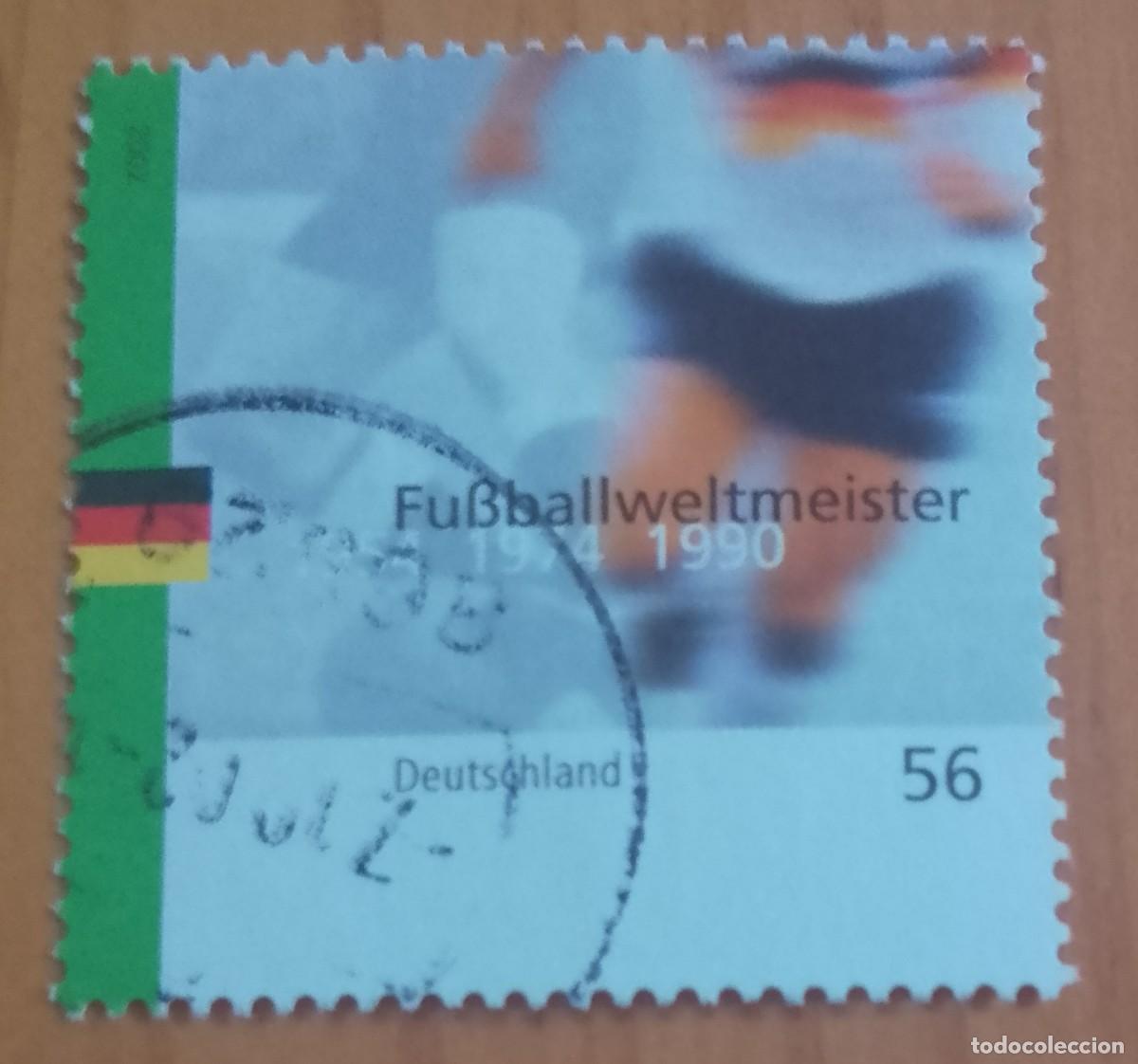 Sellos: ALEMANIA - V/F 56 - DEPORTES, FUTBOL