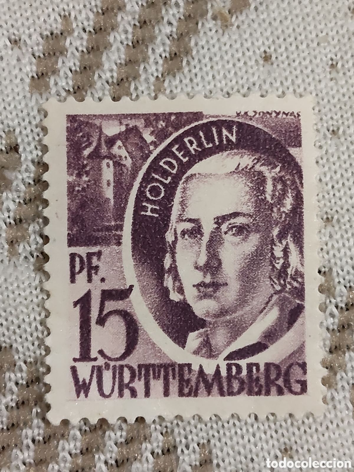 Sellos: Sello zona de ocupaci&oacute;n francesa de Wurttemberg (Alemania) 1947