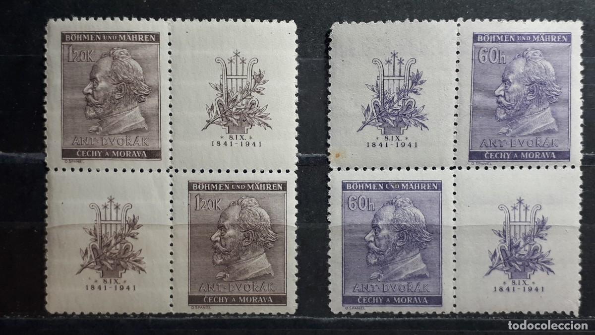 Sellos: ALEMANIA. BOHEMIA Y MORAVIA. A&Ntilde;O 1941. ** . YVERT 63/4.