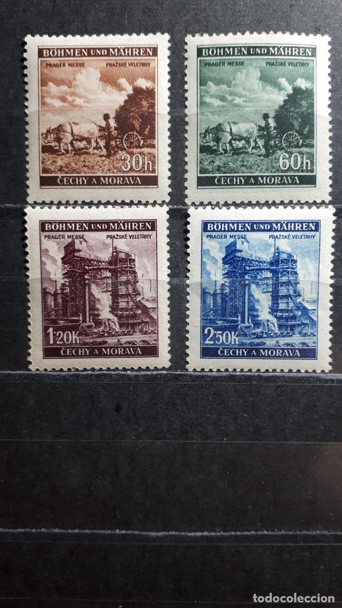 Sellos: ALEMANIA. BOHEMIA Y MORAVIA. A&Ntilde;O 1941. ** . YVERT 65/8