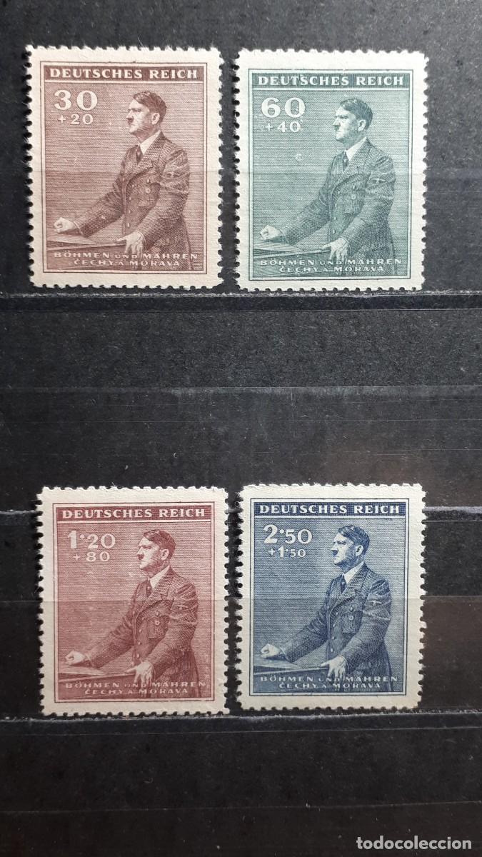 Sellos: ALEMANIA. BOHEMIA Y MORAVIA. A&Ntilde;O 1941. (*) . YVERT 73/6