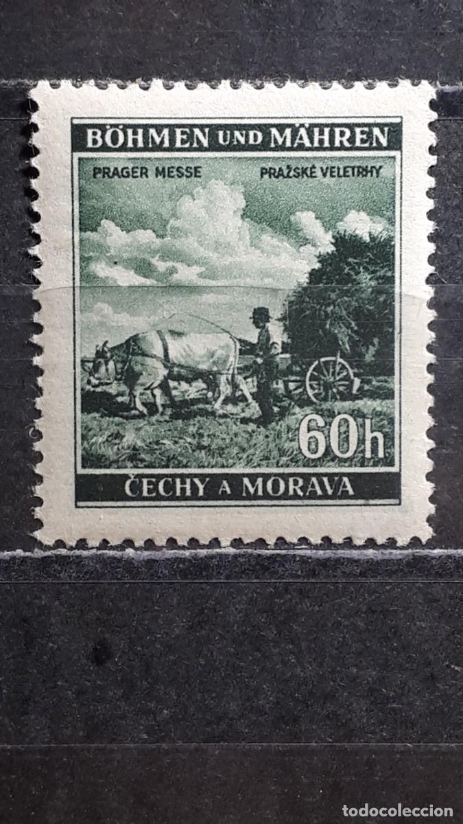 Sellos: ALEMANIA. BOHEMIA Y MORAVIA. A&Ntilde;O 1941. **. YVERT 66