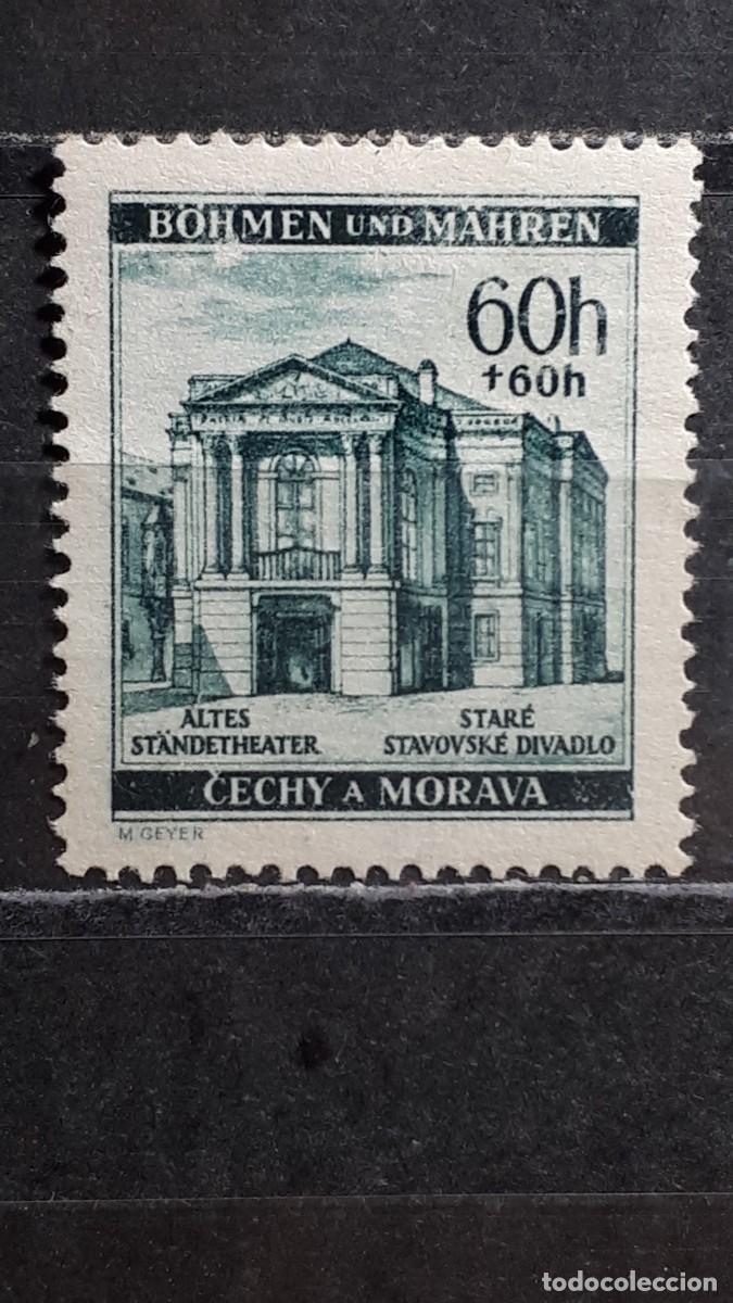 Sellos: ALEMANIA. BOHEMIA Y MORAVIA. A&Ntilde;O 1941. (*). YVERT 90