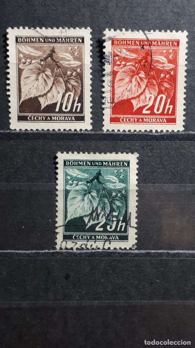 Sellos: ALEMANIA. BOHEMIA Y MORAVIA. A&Ntilde;O 1939. &deg;. YVERT 21/3,