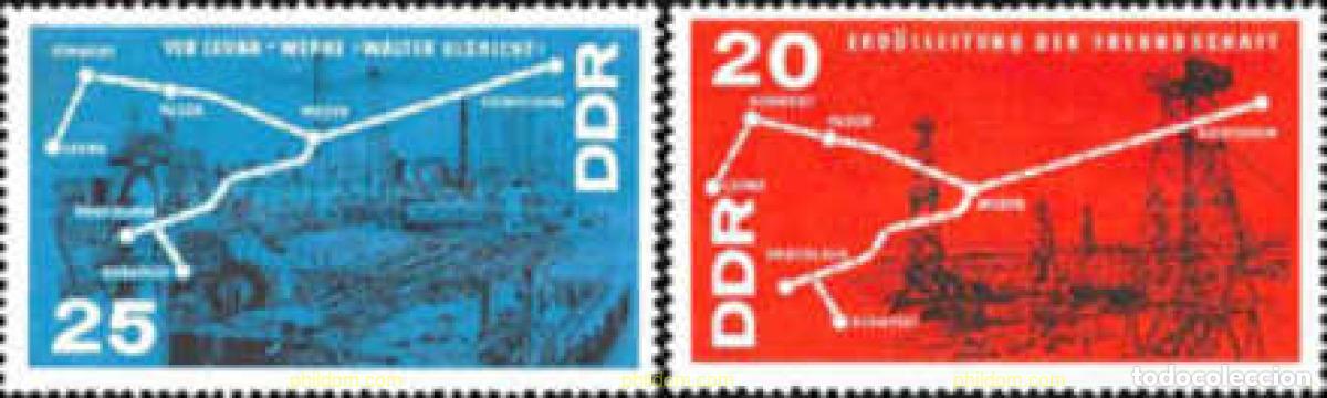 Sellos: 794958 MNH ALEMANIA DEMOCRATICA 1966 INDUSTRIA QUIMICA
