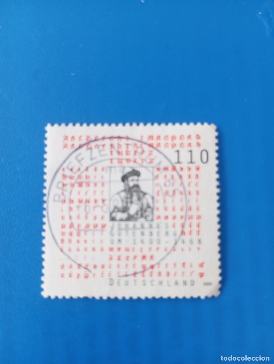 Sellos: ALEMANIA, 2000, 600 ANIVERSARIO DEL NACIMIENTO SE GUTENBERG, YT 1930