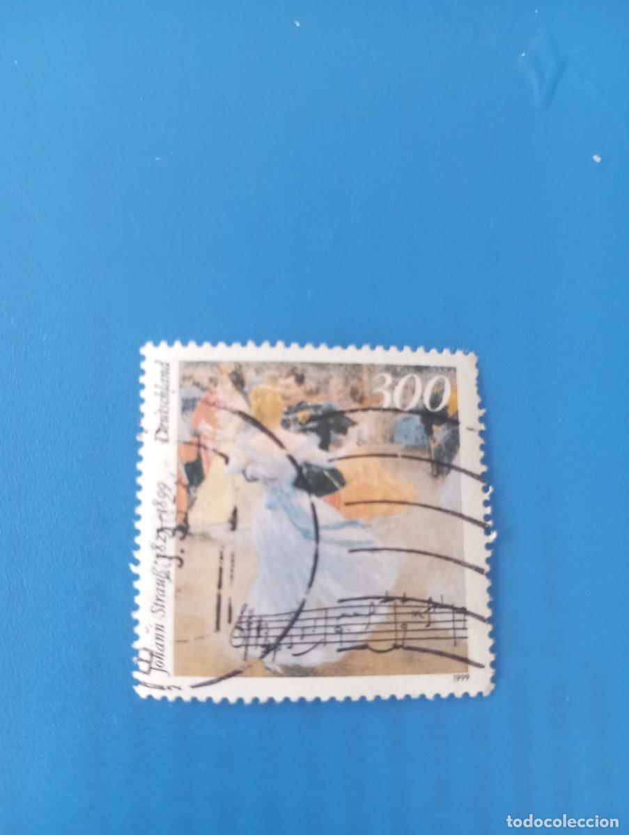 Sellos: ALEMANIA, 1999, CENTENARIO DEL FALLECIMIENTO DE JOHANN STRAUSS HIJO, YT 1893