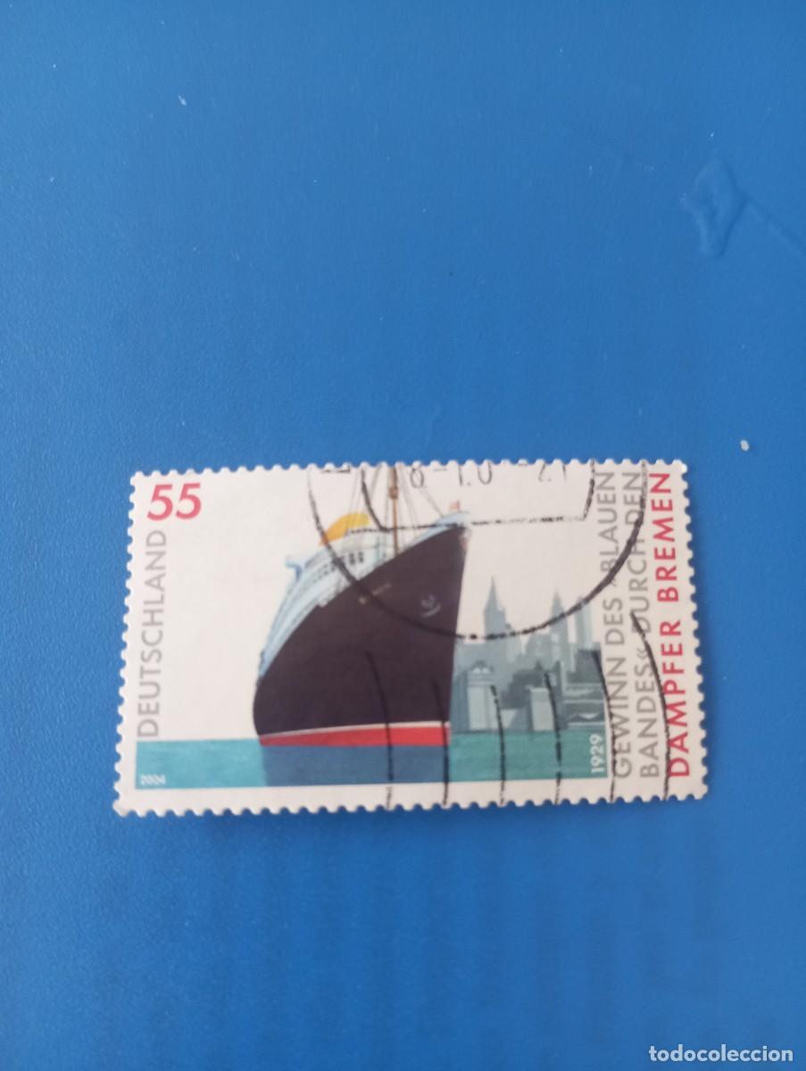 Sellos: ALEMANIA, 2004, BARCOS EL GANADOR DE LA CINTA AZUL, 1929
