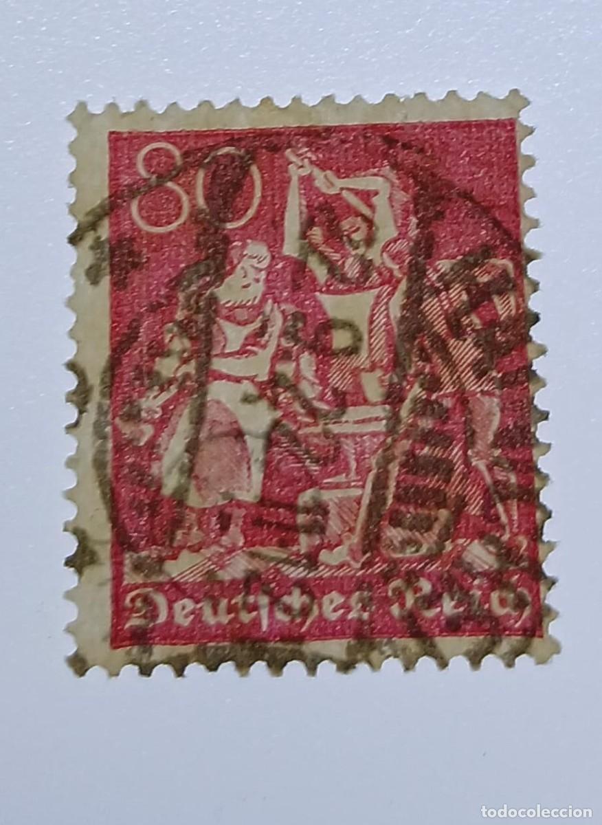 Sellos: M166 Imperio alem&aacute;n 1921 firmado Inflaberlin