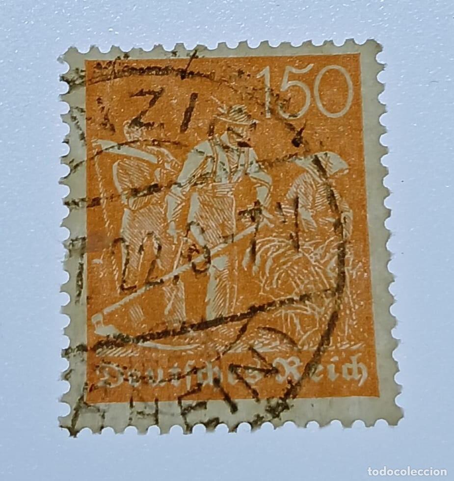 Sellos: M169 Imperio alem&aacute;n 1921 firmado Inflaberlin