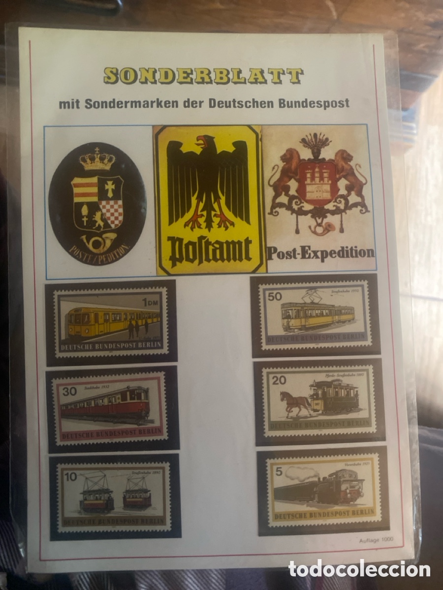 Sellos: Sellos historia de transporte p&uacute;blico Alemania