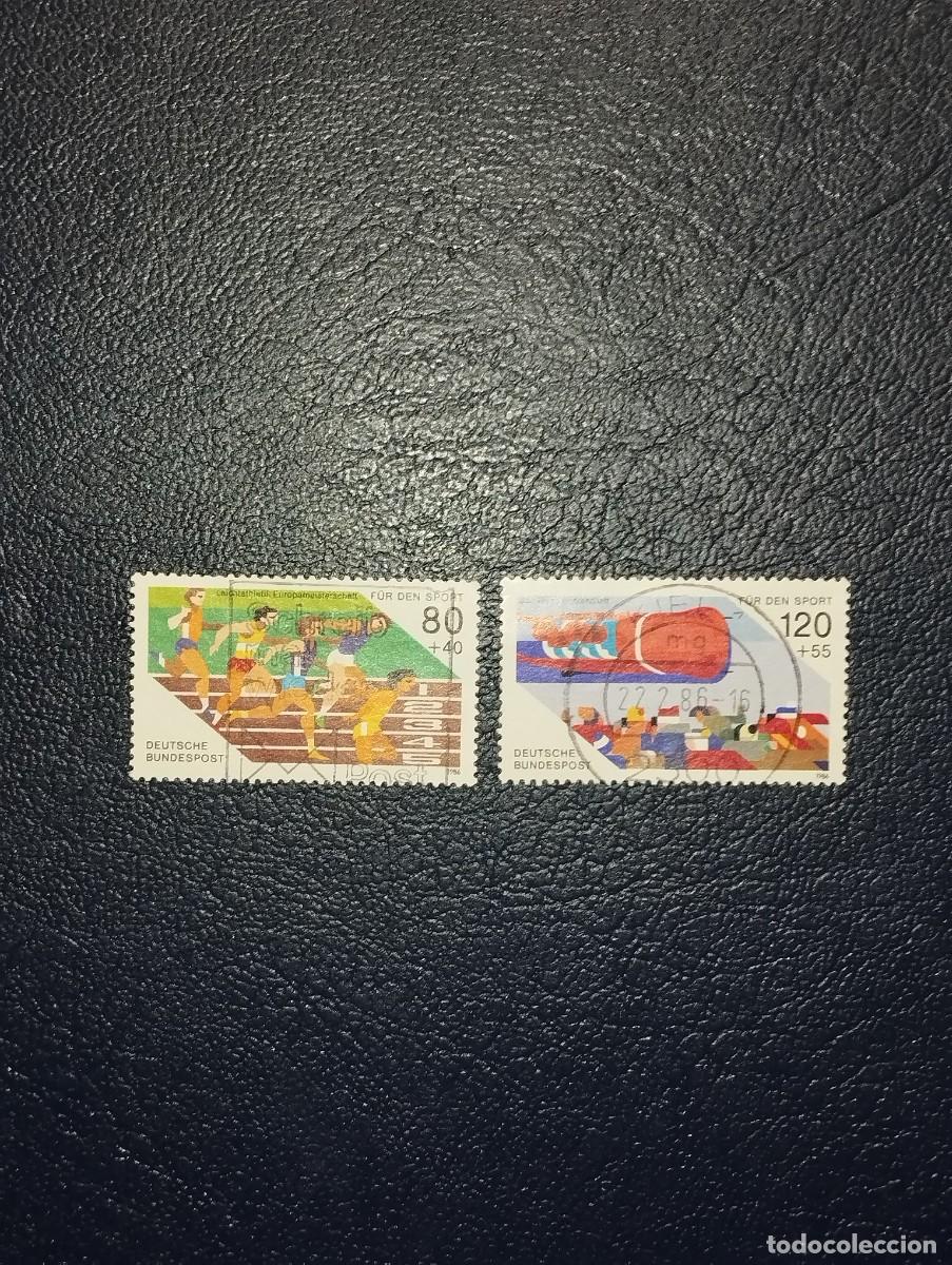 Sellos: 28.09/ Alemania Federal.1986. Serie completa en usado