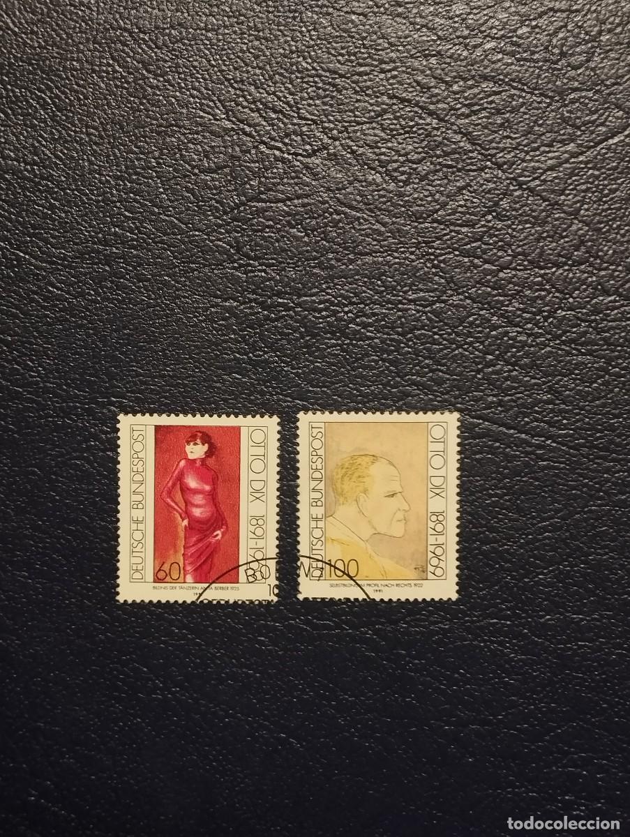 Sellos: 28.09/ Alemania Federal.1991. Serie completa en usado