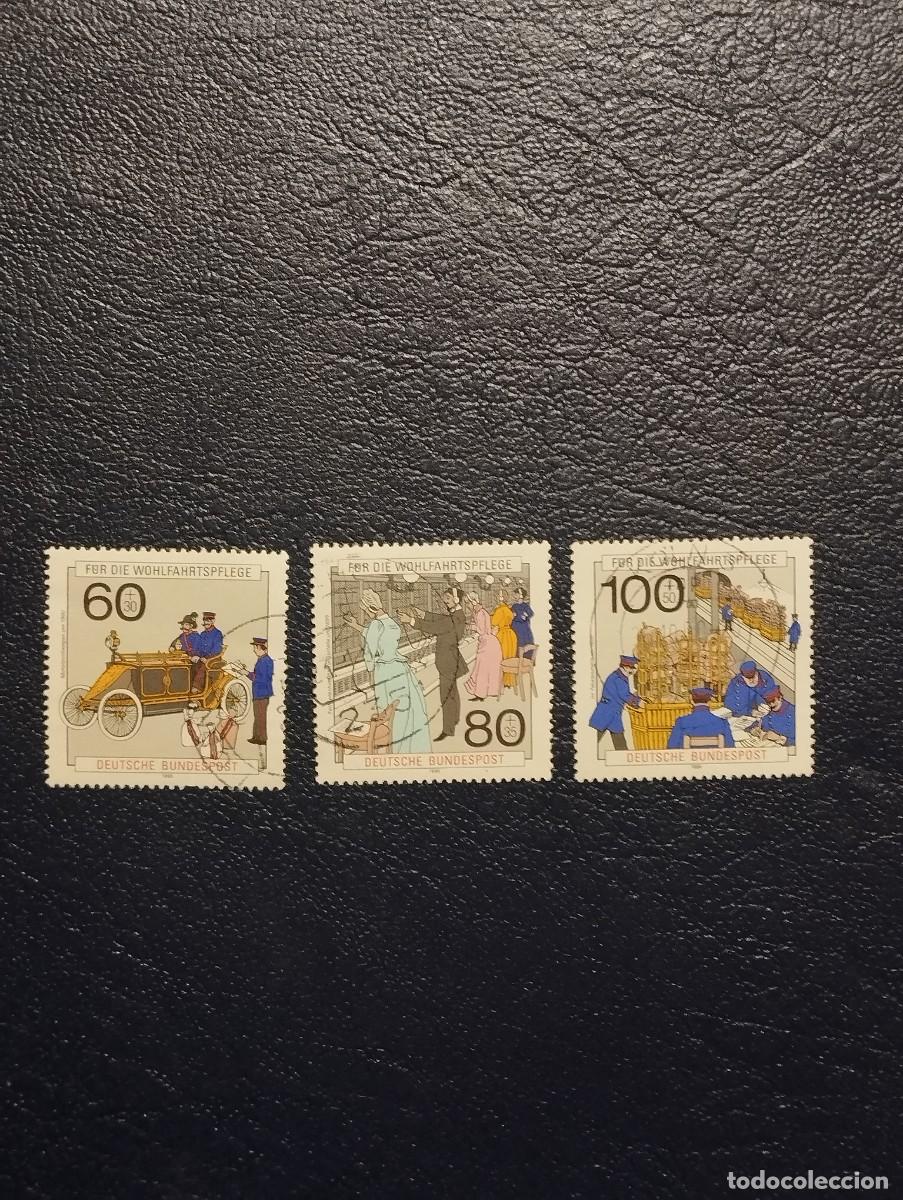 Sellos: 28.09/ Alemania Federal.1990. Serie completa en usado