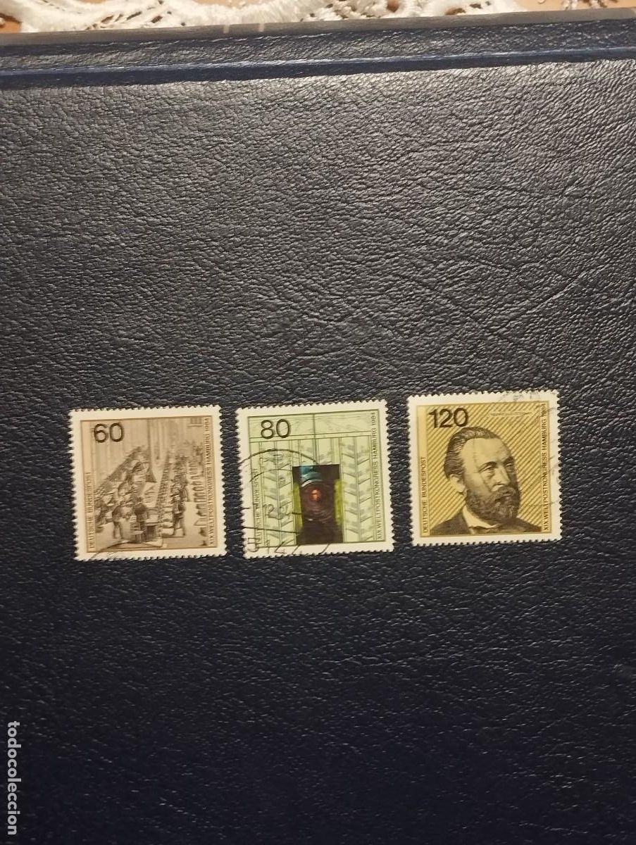 Sellos: 28.09/ Alemania Federal.1984. Serie completa en usado