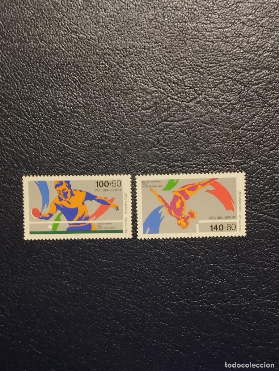 Sellos: 28.09/ Alemania Federal.1989. Serie completa en nuevo