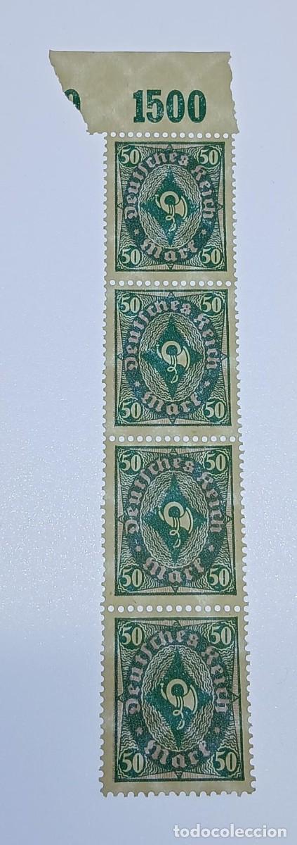 Sellos: Imperio alem&aacute;n 1922 M209P OR