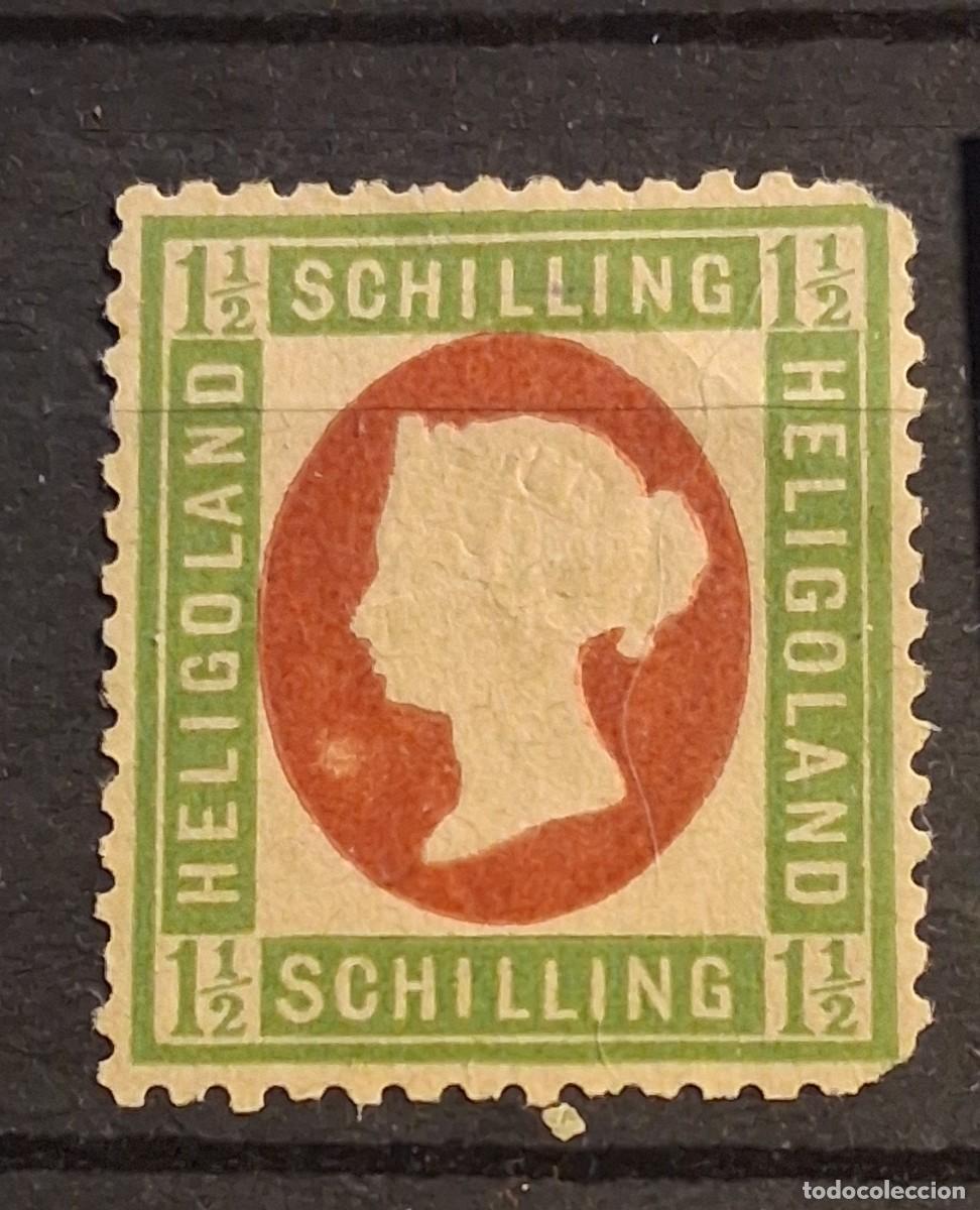 Sellos: ALEMANIA, HELIGOLAND, 1873, CAT.YT.9.
