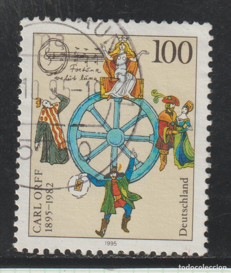 Sellos: ALEMANIA // YVERT 1638 // 1995 ... USADO