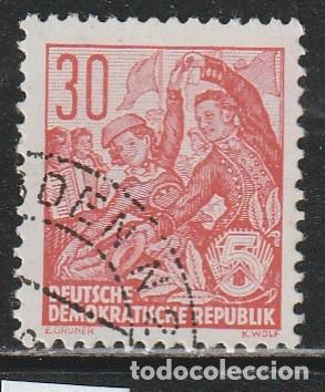 Sellos: ALEMANIA - RDA // YVERT 128 // 1953 ... USADO