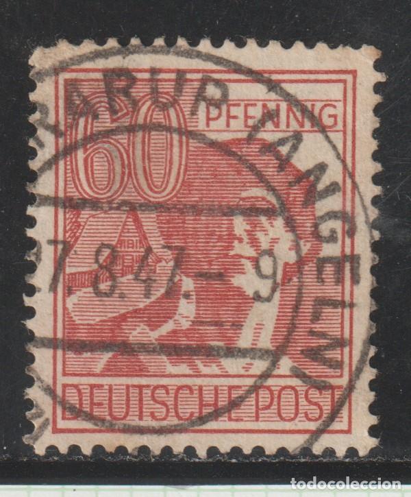Sellos: ALEMANIA // YVERT 46 ZONA AAS // 1947 ... USADO
