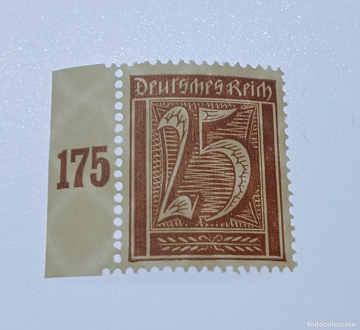 Sellos: Imperio alem&aacute;n 1921 M180 - Foto 1