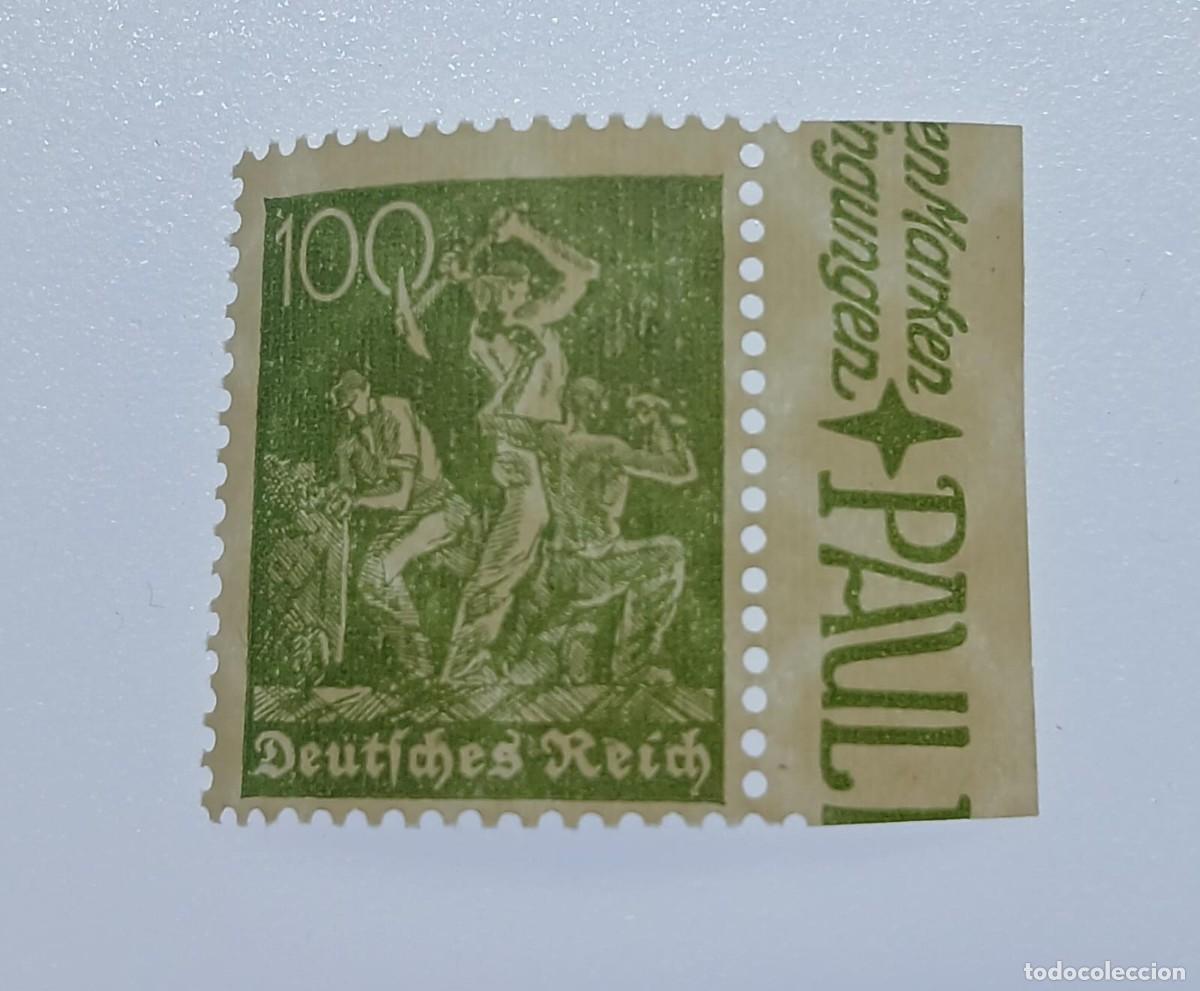 Sellos: Imperio alem&aacute;n 1921 M187 - Foto 1