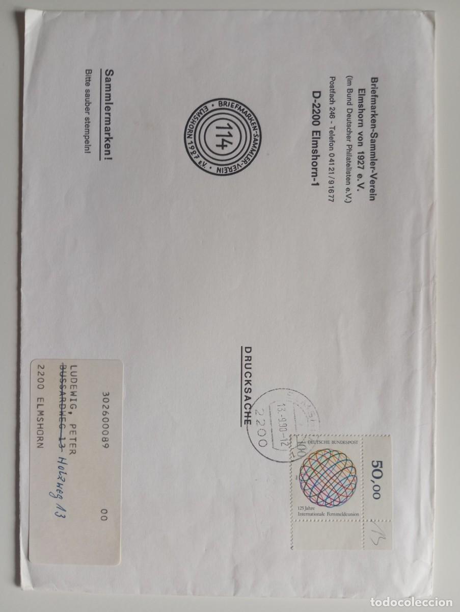 Sellos: ALEMANIA, 1990, IMPRESO POSTAL